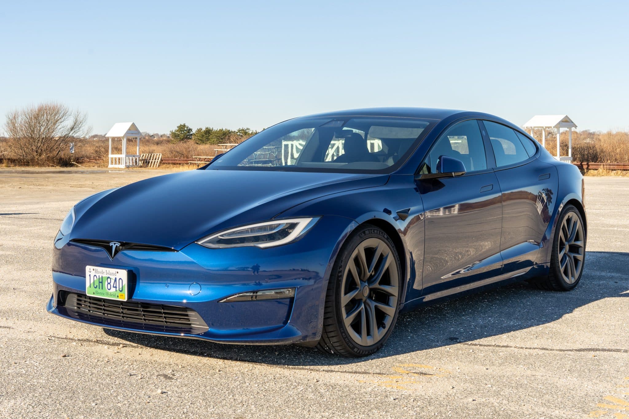 234-Mile 2021 Tesla Model S Plaid for sale on BaT Auctions - sold for ...