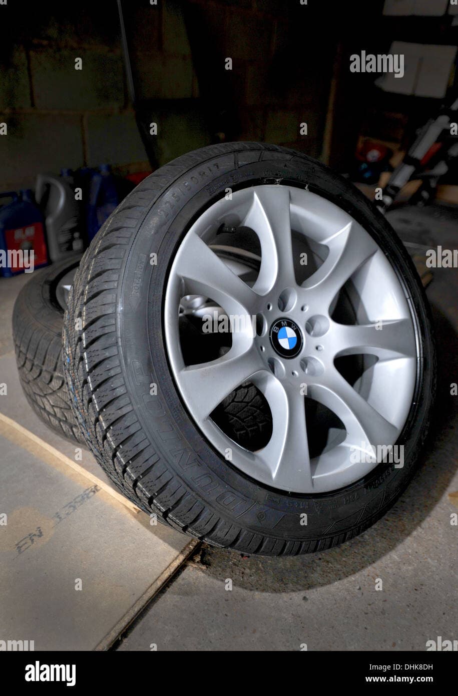 New winter Cold weather tyres (CWT) on on BMW alloy wheels ready for ...