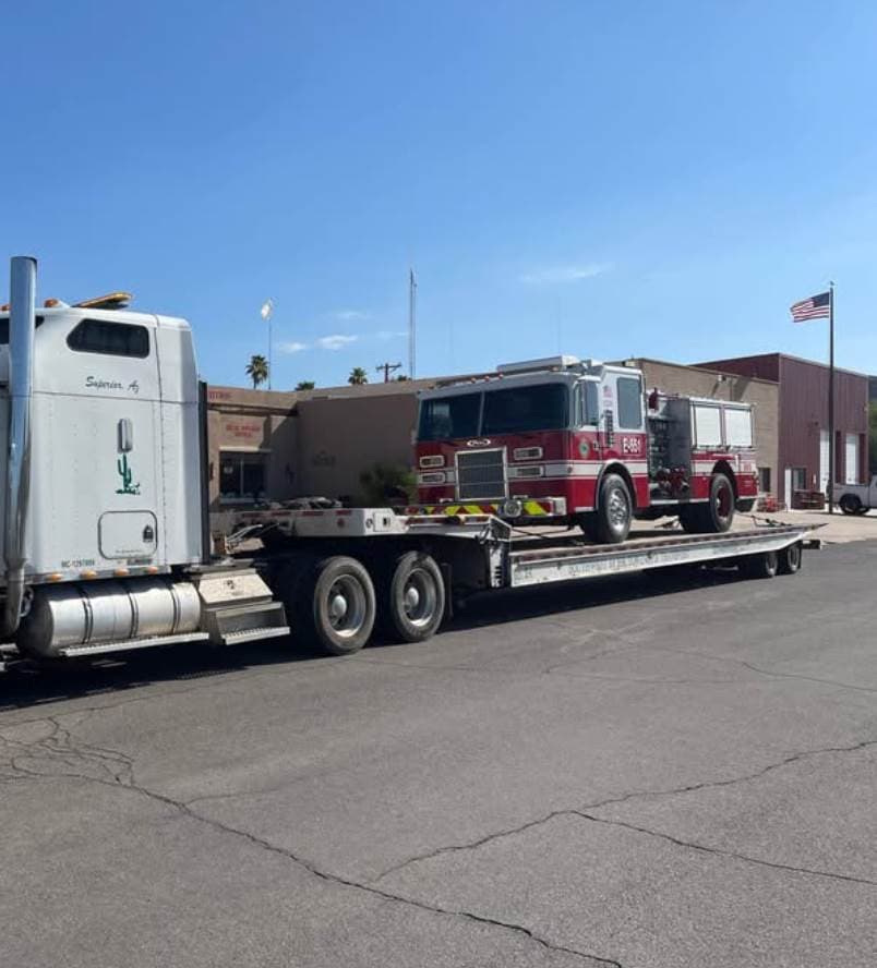 2002 Landoll 660b Traveling Axle Trailer - CAA Heavy Equipment