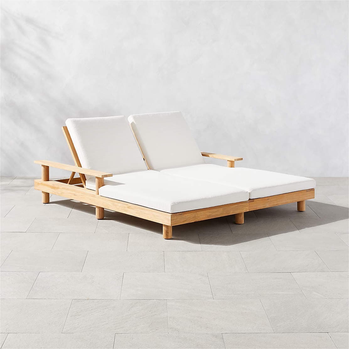 Bizerte Outdoor Patio Chaise Lounge | CB2
