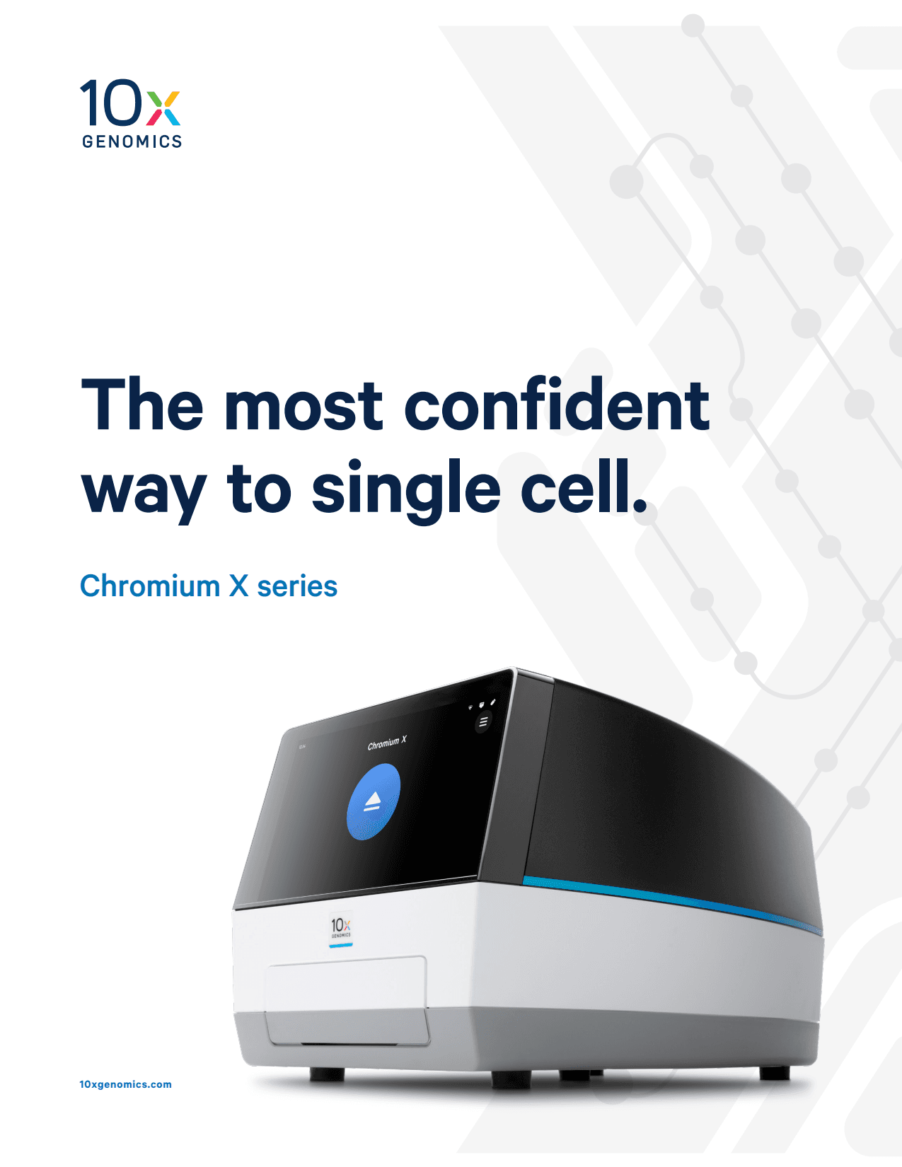 The most confident way to single cell: Chromium X series | 10x Genomics