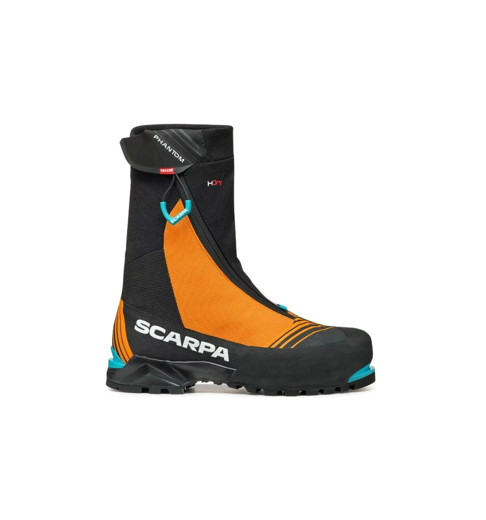 Mountaineering boots Scarpa Phantom Tech HD (Black Bright Orange ...