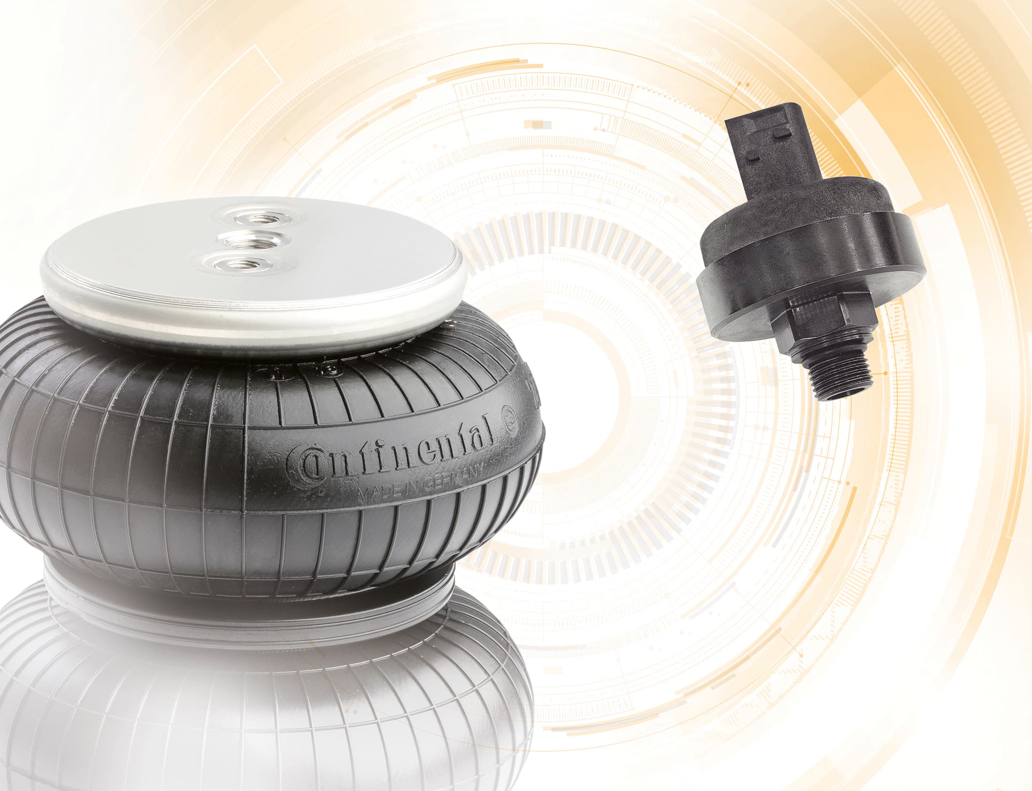 Sensor Technology Makes ContiTech Air Springs Intelligent - Continental AG