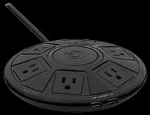 Accell D080B-048F Power Air Surge Protector And USB Charging Station ...