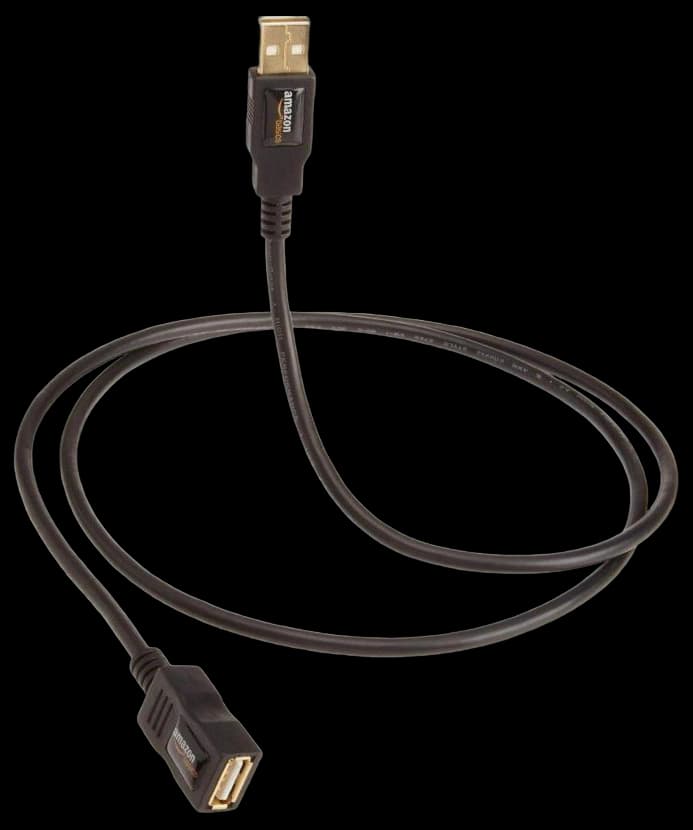 Amazon Basics USB-A 3.0 Extension Cable (Male A to Female A) 6 Feet