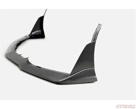 Anderson Composites® AC-FL15MU350 - Gloss Carbon Fiber Front Splitter