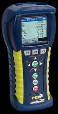 Bacharach PCA3 Portable Combustion Analyzer | Combustion Analyzers ...