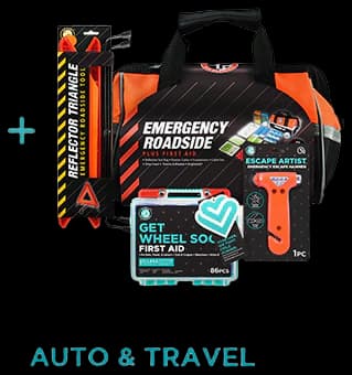 Amazon.com: Be Smart Get Prepared First Aid Kit, 303 Piece: Clean ...
