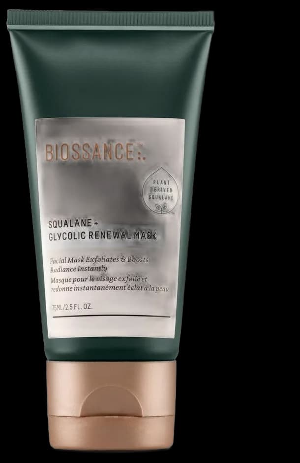 Amazon.com: Biossance Squalane + Glycolic Renewal Facial, 60ml : Beauty ...