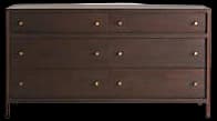 Crate and Barrel Keane Wood 6-Drawer Dresser - AptDeco