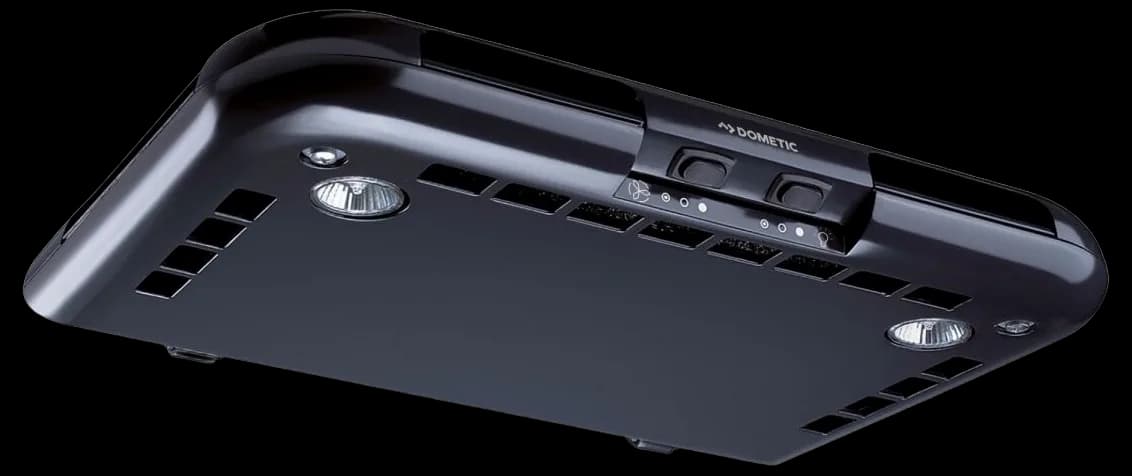 Dometic CK2000 Cooker Hood Extractor Fan with Carbon Filter & 2 Halogen ...