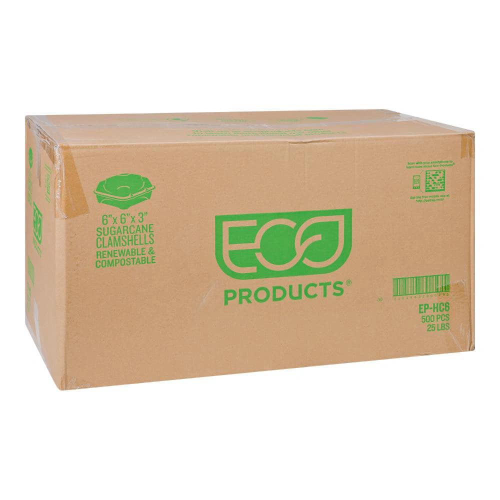 Assiettes Vanguard Eco-Products en bagasse de canne à sucre