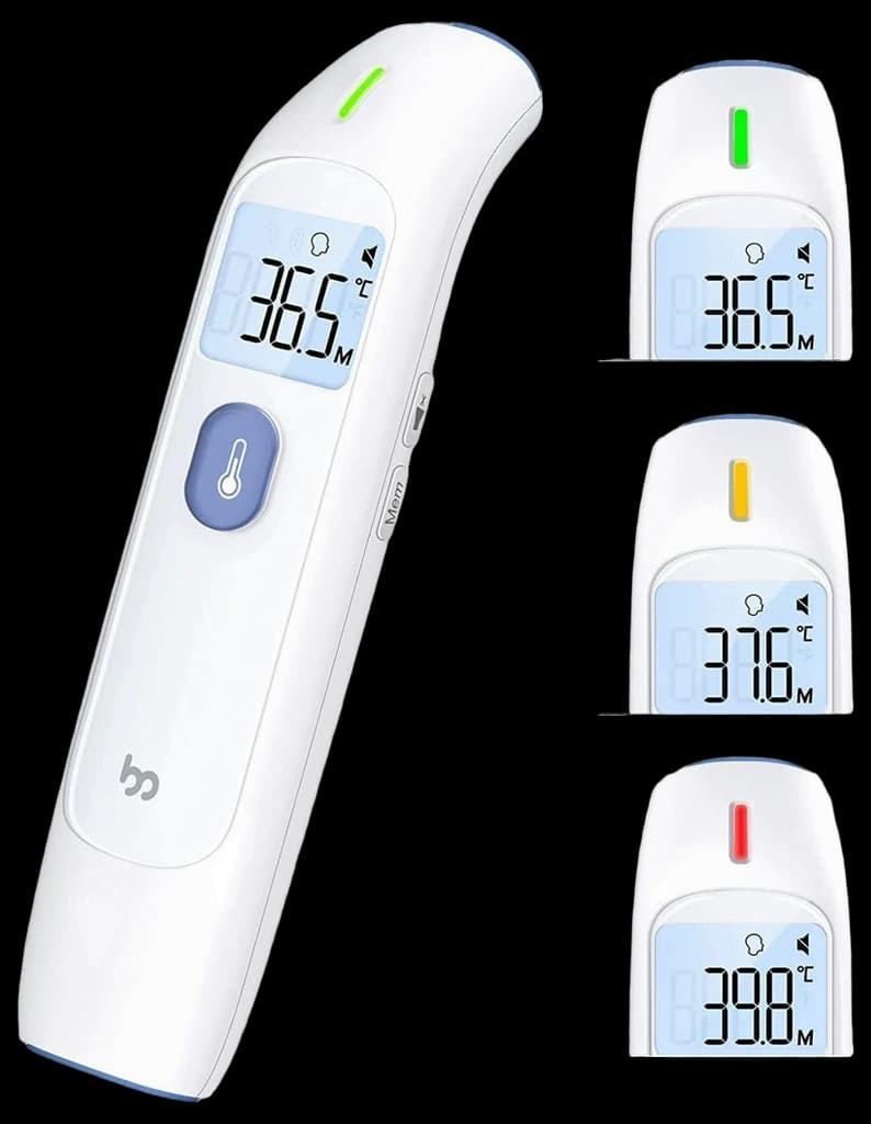 iHealth PT3 No-Touch Forehead Thermometer, Digital Infrared for Adults ...