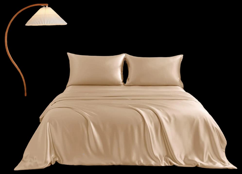 Amazon.com: THXSILK 100% Pure Mulberry Silk Duvet Cover Set 3 Piece, 6A ...