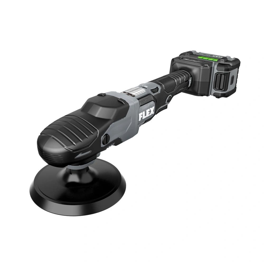 Flex 24V Cordless Rotary Polisher Kit | 2 Batteries Charger Bag 2 ...