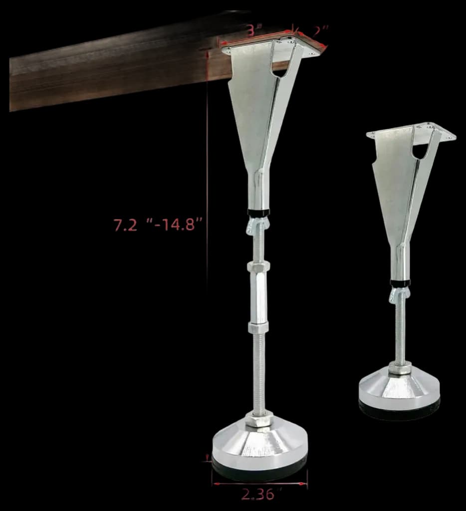 Buy FlexLink M5 Thread Steel Adjustable Foot 5.5 mm Groove, XDFS 5X30 ...