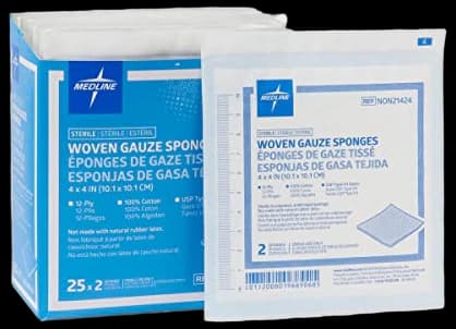 MediChoice Sterile Gauze Sponges 4x4
