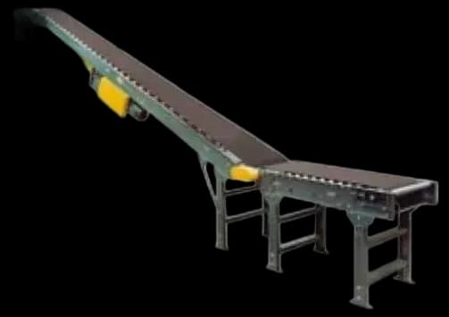 Used Hytrol Slider-bed Incline Belt Conveyor 52" wide X 21'-6" Long for ...