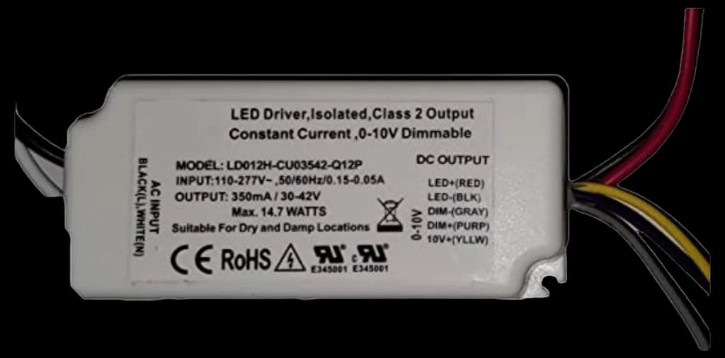 3W/2W LED drive 700mA PWM dimming input 5-35V DC-DC constant current module