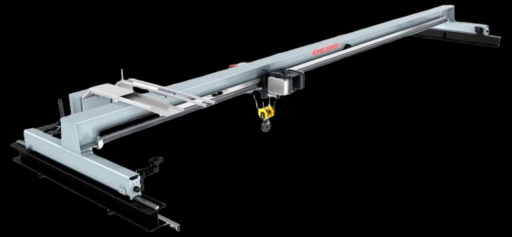 Single-girder overhead travelling crane - CXT NEO - Konecranes - double ...