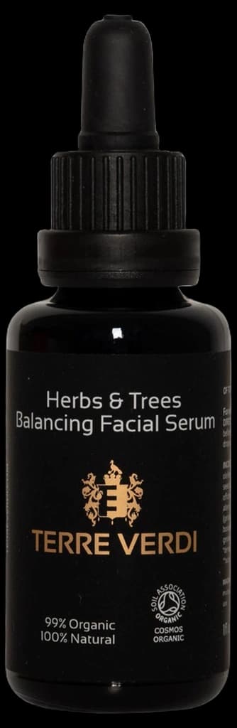 Herbs & Trees Balancing Facial Serum | Organic Face Oil for Hydration ...