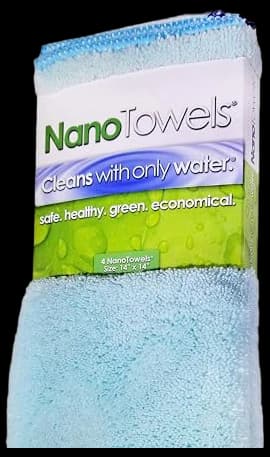 Amazon.com: Nano Towels Cleaning Cloths - Cleans with Only Water ...
