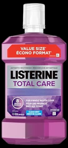 Listerine Total Care Antibacterial Mouthwash 500ml | Woolworths