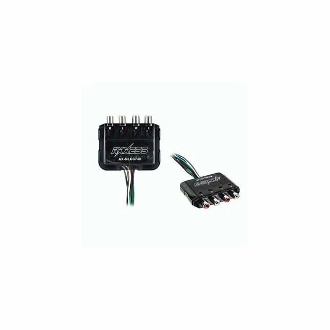Metra AX-MLOC725 Mini 150 Watt 2 Channel Line Output Converter ...
