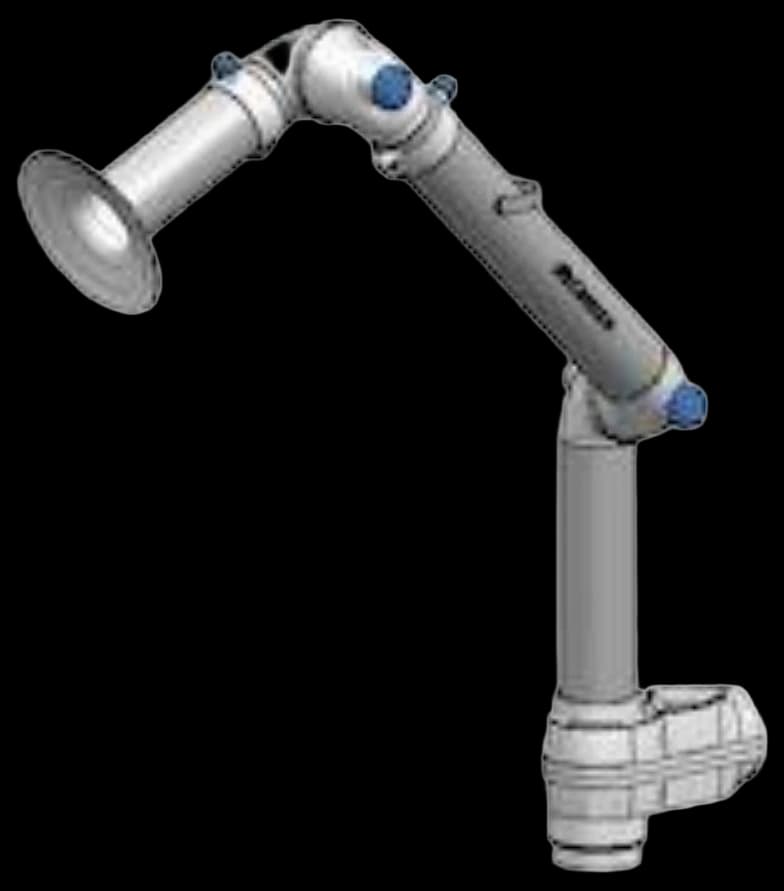 Nederman FX2 Original Benchtop Extraction Arm - 50mm | AES Ltd.