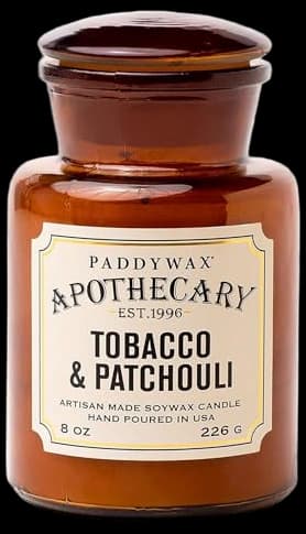 Paddywax Apothecary Tobacco & Patchouli Soy Candle