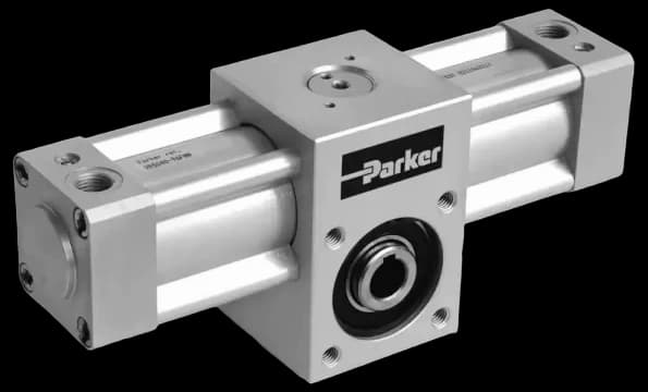 Parker Pneumatic Rotary Rack and Pinion Cylinders – VRS/VRA Series ...