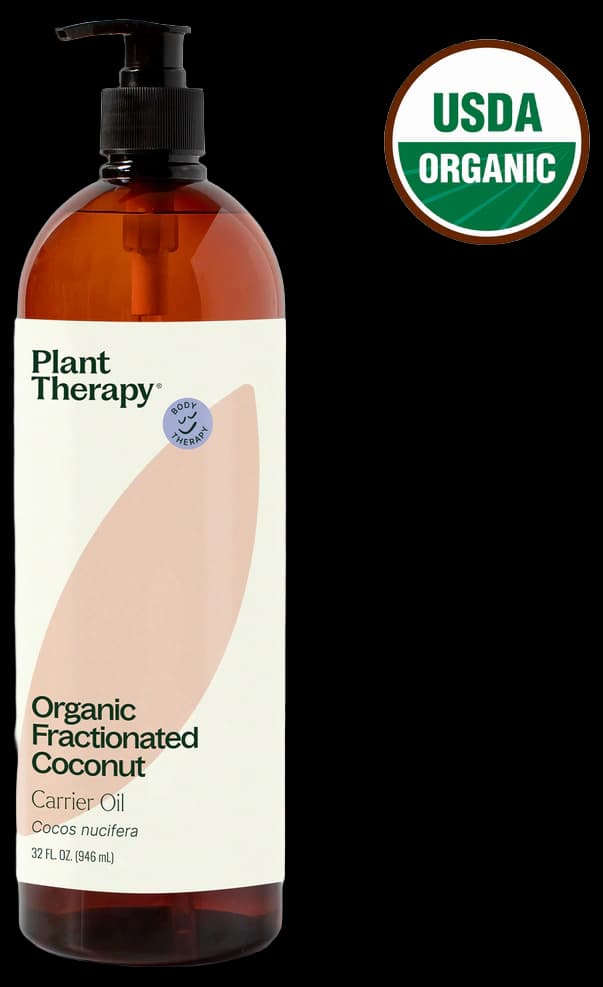 Organic Fractionated Coconut Carrier Oil – Plant Therapy