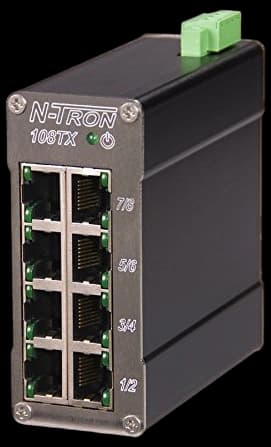 Amazon.com: Red Lion N-TRON 108TX 10/100BaseTX Industrial Ethernet ...