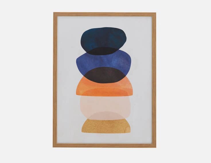 Modern Wall art - Hand painting, printed frames | Structube | Canvas ...