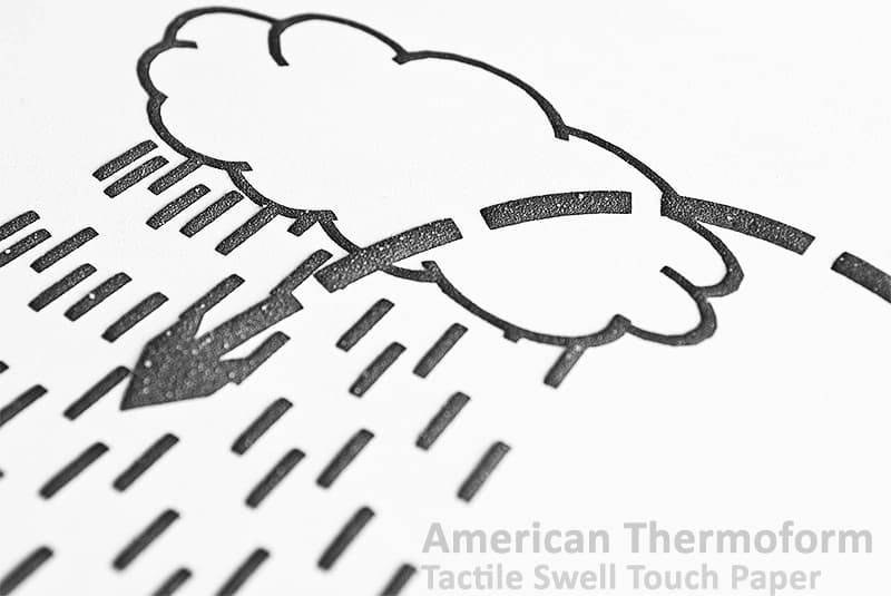 Swell Touch Paper for Tactile Graphics | American Thermoform