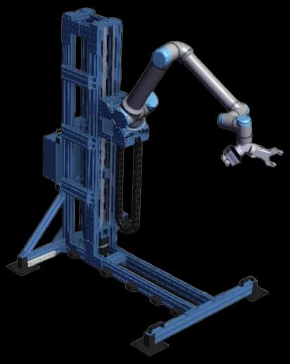 Vertical palletizer for Universal Robots UR10e with OnRobot Grippers ...