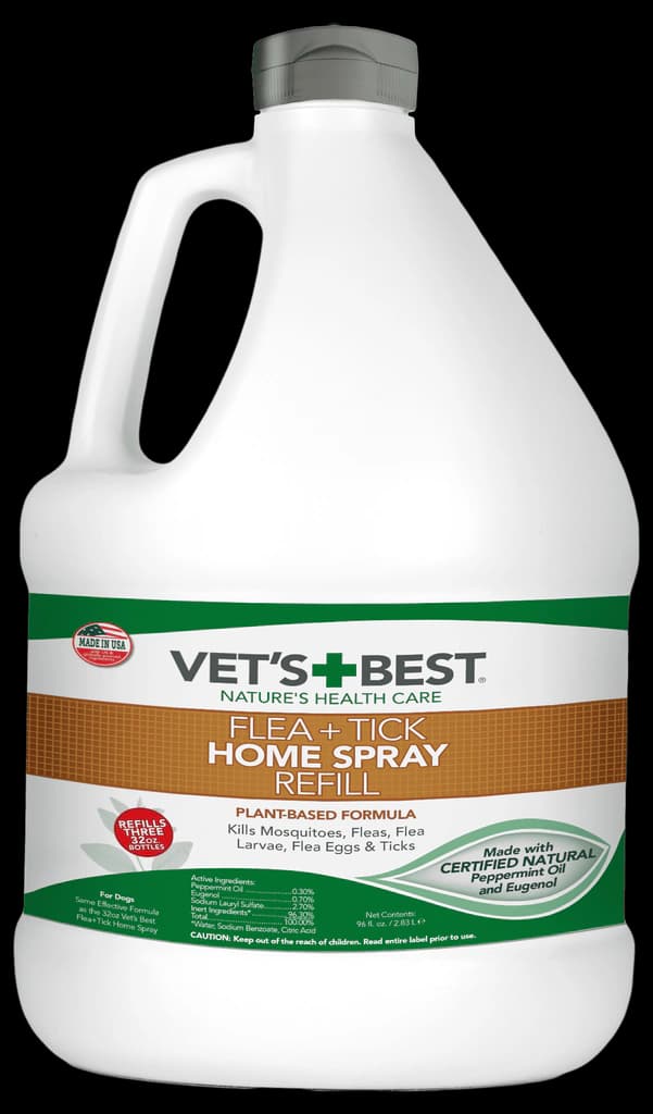 Vet's Best Flea and Tick Easy Spray for Home and Dog - 14 oz. - Walmart.com