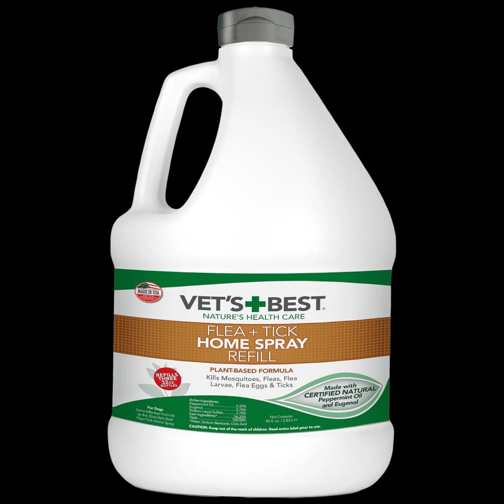 Vet's Best Flea and Tick Home Treatment Spray 32 oz - Naturally For Pets