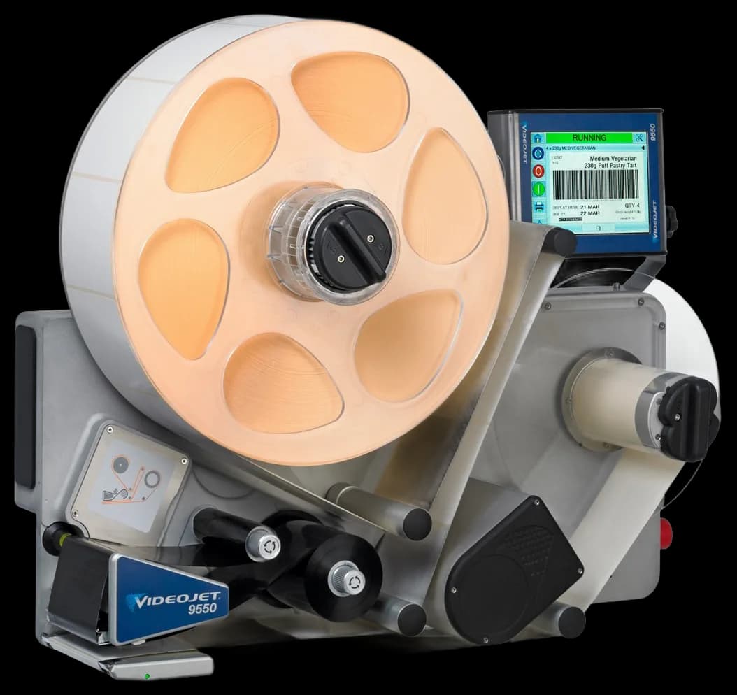 New Videojet 9550 Corner Wrap Print & Apply Labeler