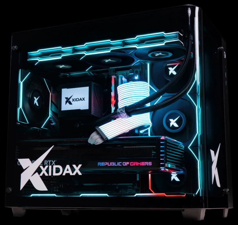 Xidax X6 XEN BLACK Gaming PC Ryzen 7 7800X3D 8c (up to 5.0 GHz)- NVIDIA ...