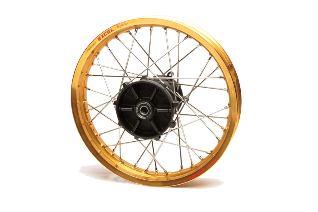 Excel rear wheel 2.50x18 with cast aluminium hub Yamaha Tenere 700 ...