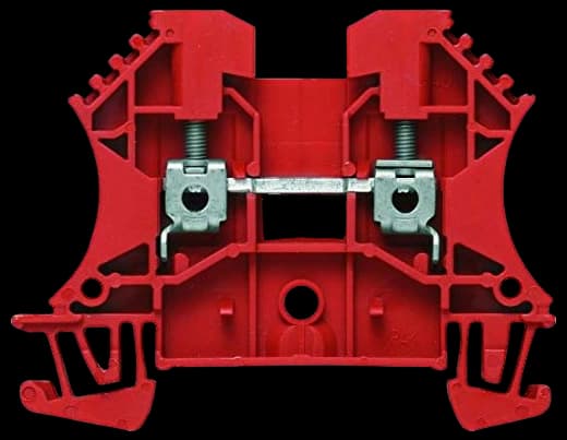 Din Rail Feed Through Screw Cage Clamp Terminal Block - Weidmuller ...
