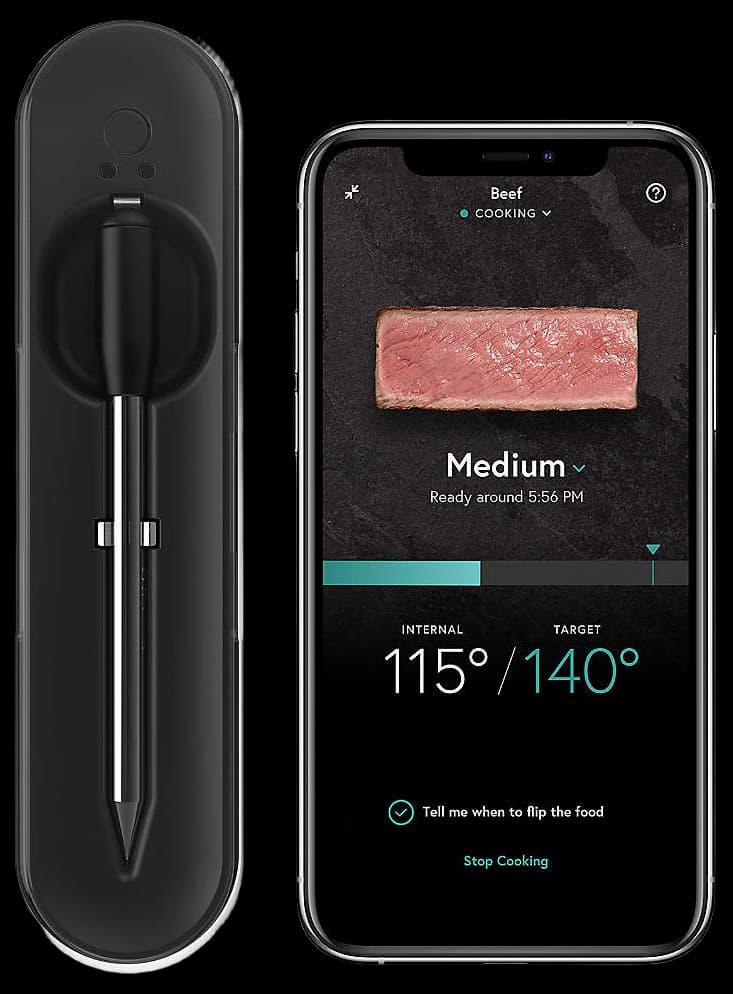 Amazon.com: Yummly Smart Meat Thermometer with Wireless Bluetooth ...