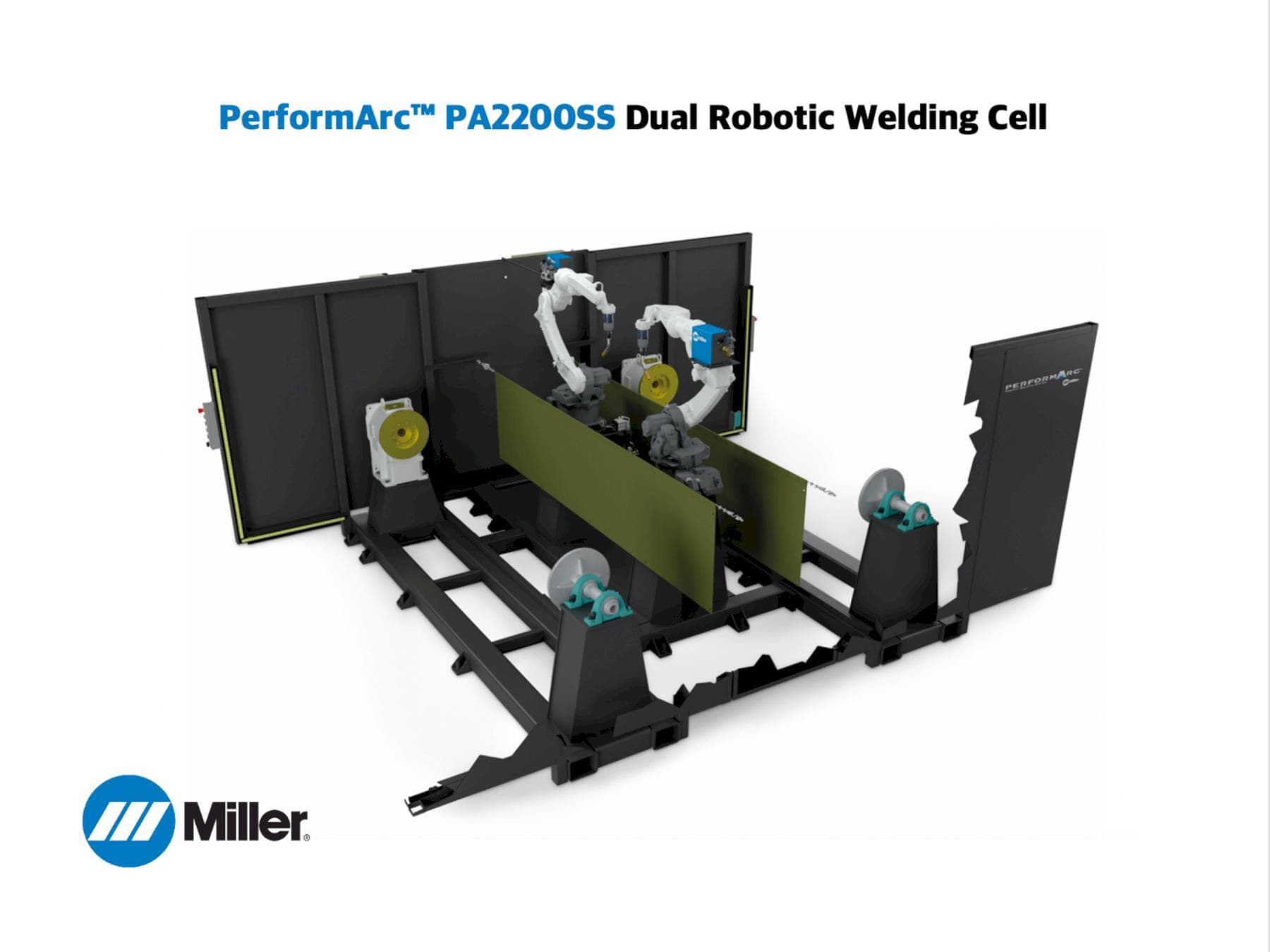 Miller Automation PerformArc™ PA2200SS Dual Robotic Welding Cell ...