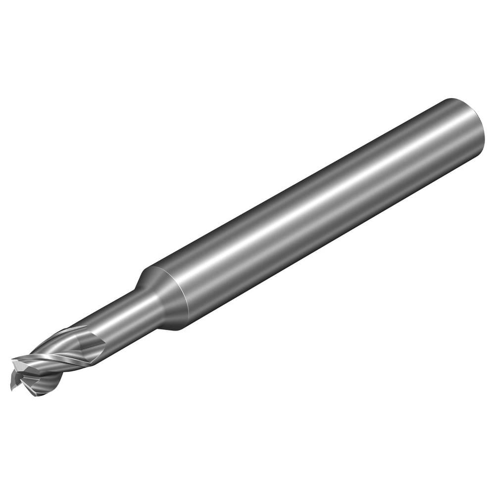 Sandvik Coromant - Square End Mill: 2.00 mm Dia, 3.00 mm LOC, 3 Flute ...