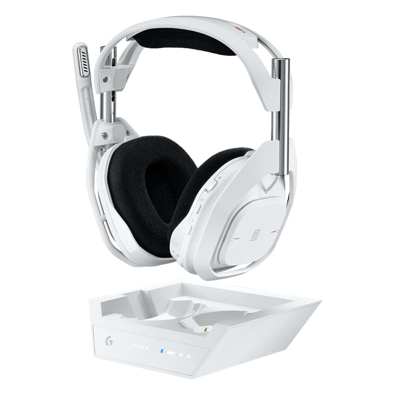 ASTRO A50 X LIGHTSPEED Wireless Gaming Headset + Base Station - White ...