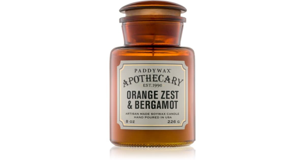 Paddywax Apothecary Orange Zest & Bergamot scented candle | notino.co.uk
