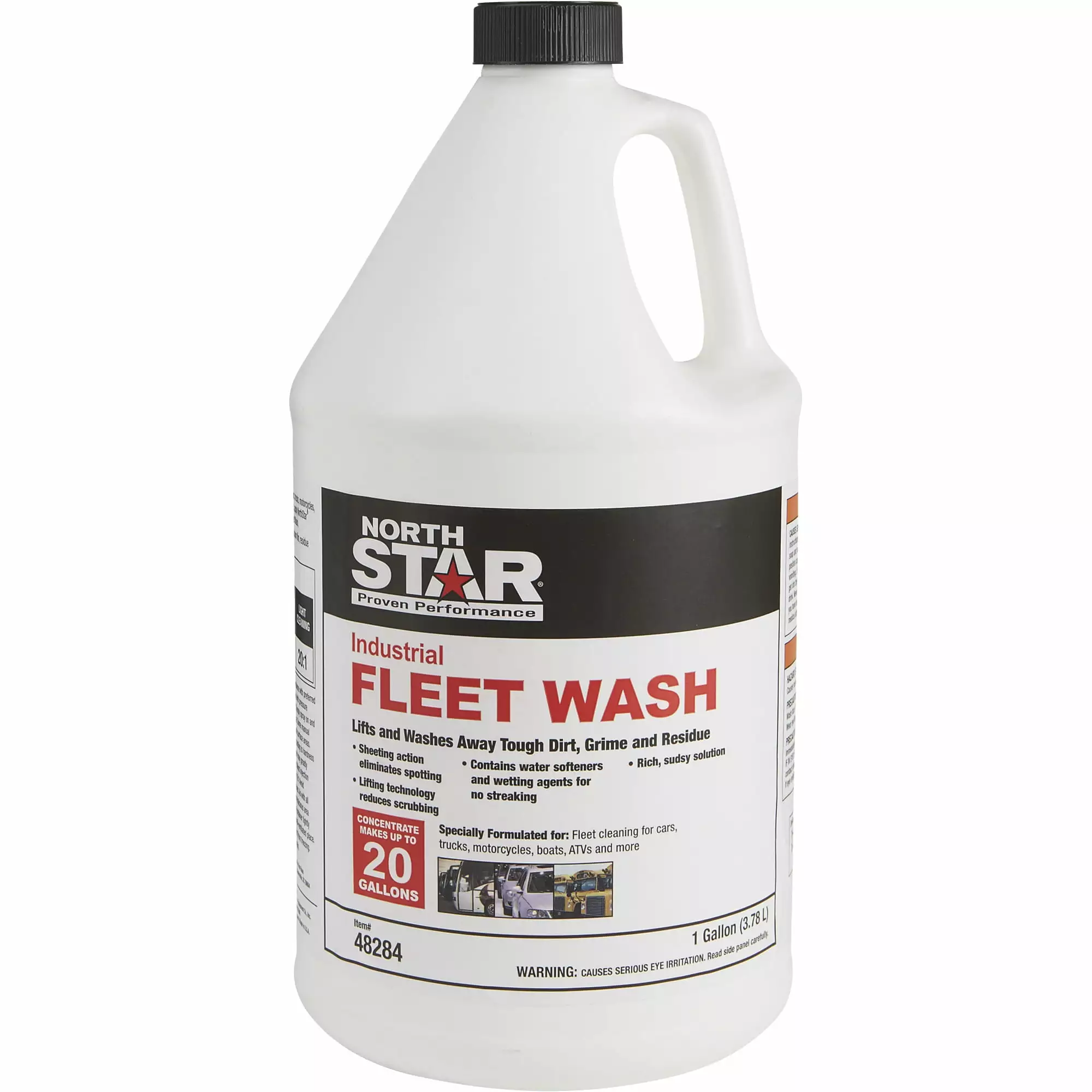 OIL EATER ATW1G70001 1 Gal. Fleet Wash Concentrate Bottle, Colorless ...