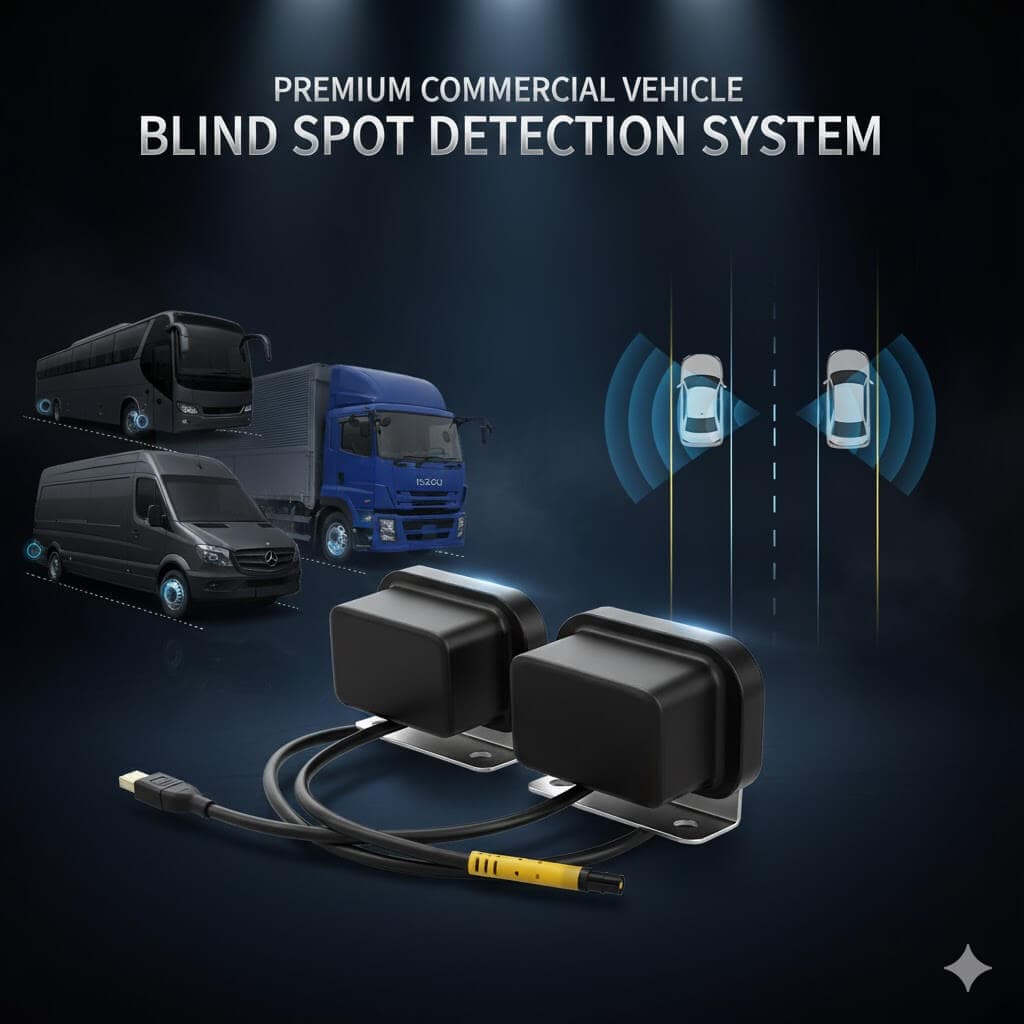 24GHz Radar Blind Spot Detection System for Trucks – Heavy Vehicle ...