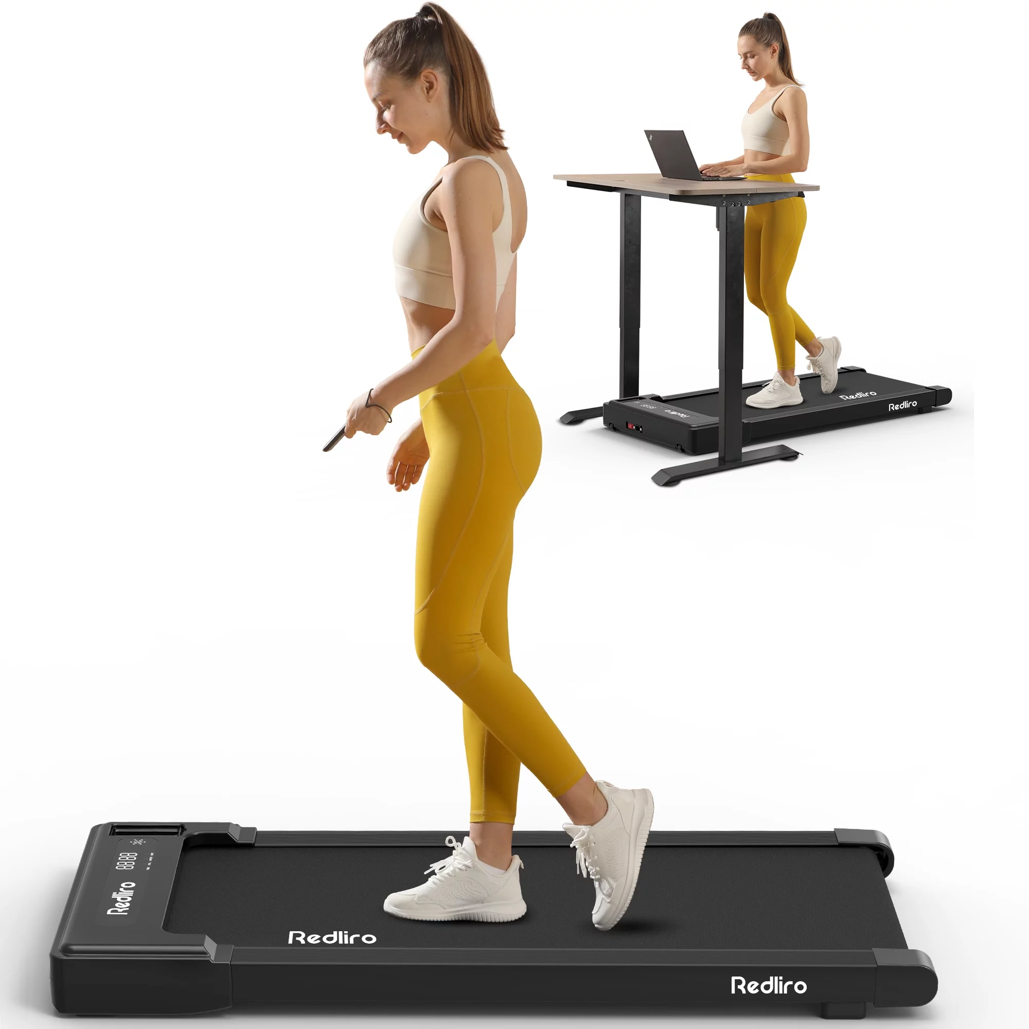 Redliro Under Desk Walking Treadmill